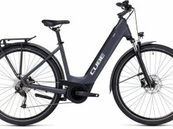 Vélo Electrique CUBE Touring Hybrid ONE 625 Grey´n´white 2023