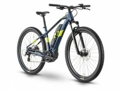 VTT Électrique Semi-Rigide R Raymon HardRay E 1.0 Shimano Altus 8V 400 Wh 27.5'' Bleu/Jaune 2022