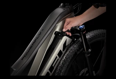 VTT Électrique Tout-Suspendu Trek Powerfly FS 4 Shimano Deore 10V 625Wh 29” Gunmetal / Noir 2022 6 VTT Électrique Tout-Suspendu Trek Powerfly FS 4 Shimano Deore 10V 625Wh 29” Gunmetal / Noir 2022 – Image 6