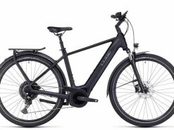 Vélo Electrique CUBE Touring Hybrid Pro 500 Black´n´metal 2023