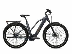 Vélo Electrique O2Feel - Vern Urban Power 9.1 - Gris Anthracite