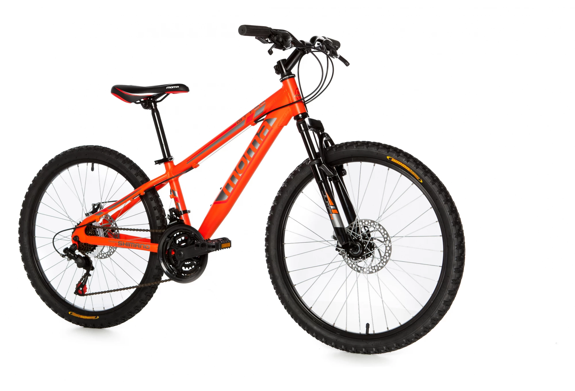 MOMA BIKES GTT24 VTT ENFANT SHIMANO 7V ORANGE 1 MOMA BIKES GTT24 VTT ENFANT SHIMANO 7V ORANGE