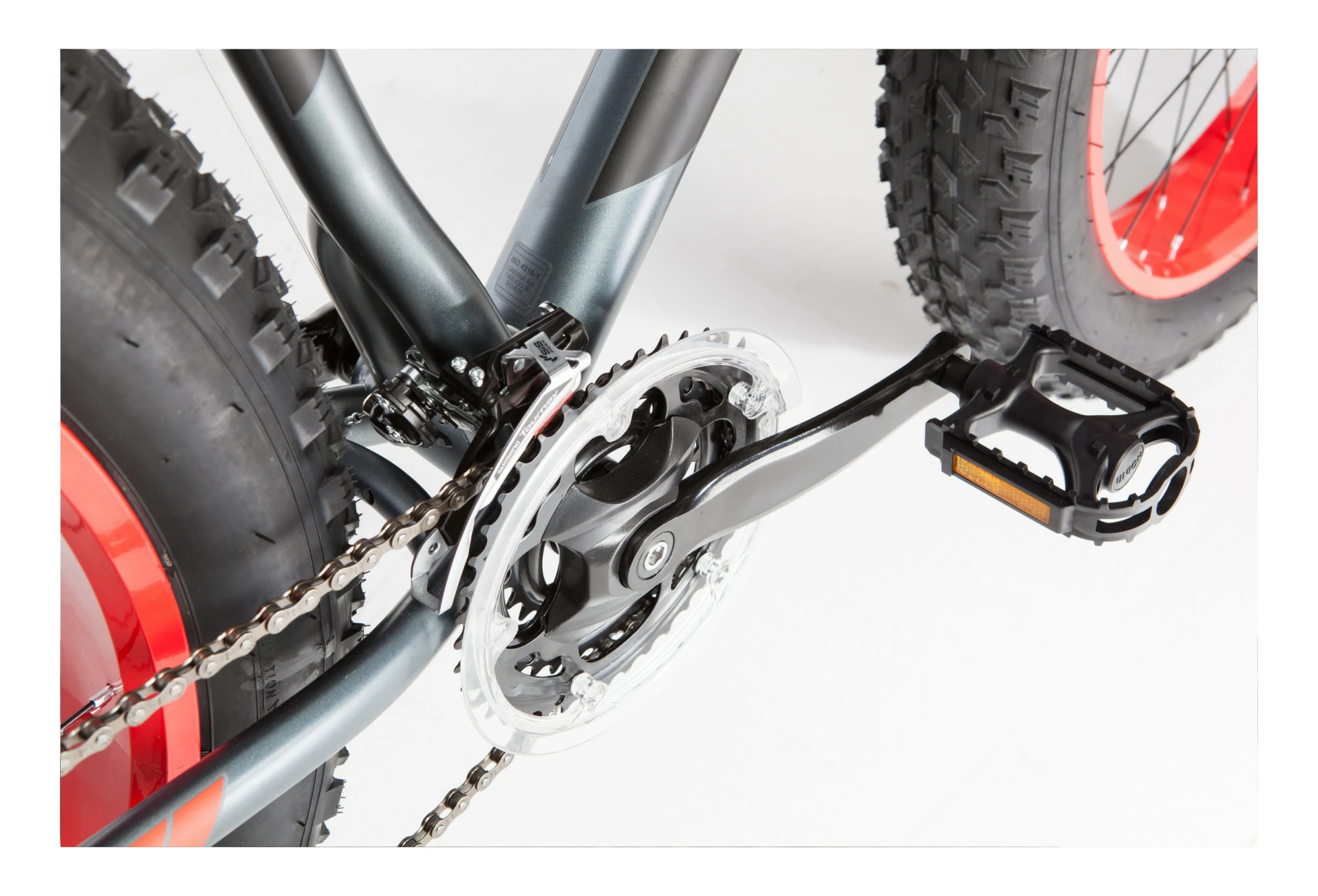 FAT BIKE MOMA BIKES FAT 26 '' SHIMANO 21V ARGENT 7 FAT BIKE MOMA BIKES FAT 26 '' SHIMANO 21V ARGENT – Image 7