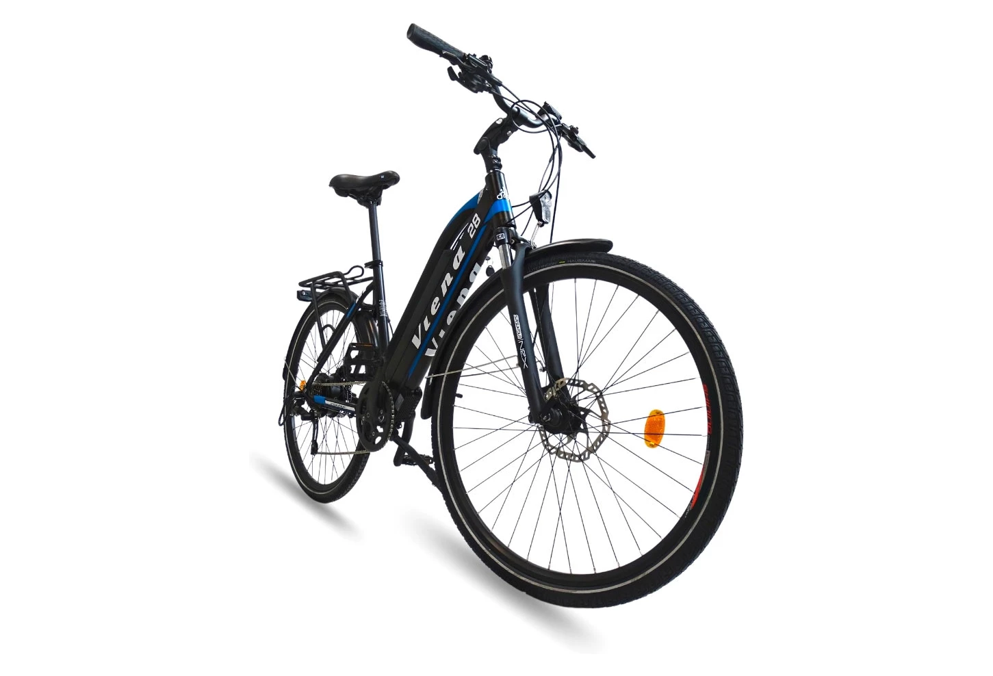VTC ÉLECTRIQUE URBANBIKER VIENA 26'' TAILLE 45 BLEU - BATTERIE 840 WH MOTEUR 250W 2 VTC ÉLECTRIQUE URBANBIKER VIENA 26'' TAILLE 45 BLEU - BATTERIE 840 WH MOTEUR 250W – Image 2