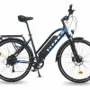 VTC ÉLECTRIQUE URBANBIKER VIENA 26'' TAILLE 45 BLEU - BATTERIE 840 WH MOTEUR 250W