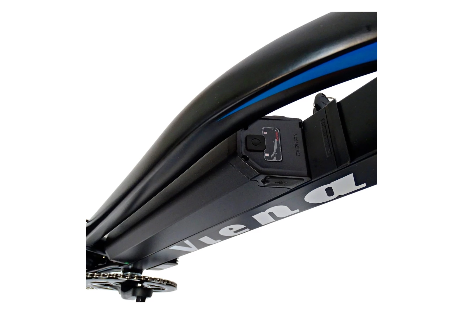 VTC ÉLECTRIQUE URBANBIKER VIENA 26'' TAILLE 45 BLEU - BATTERIE 840 WH MOTEUR 250W 4 VTC ÉLECTRIQUE URBANBIKER VIENA 26'' TAILLE 45 BLEU - BATTERIE 840 WH MOTEUR 250W – Image 4