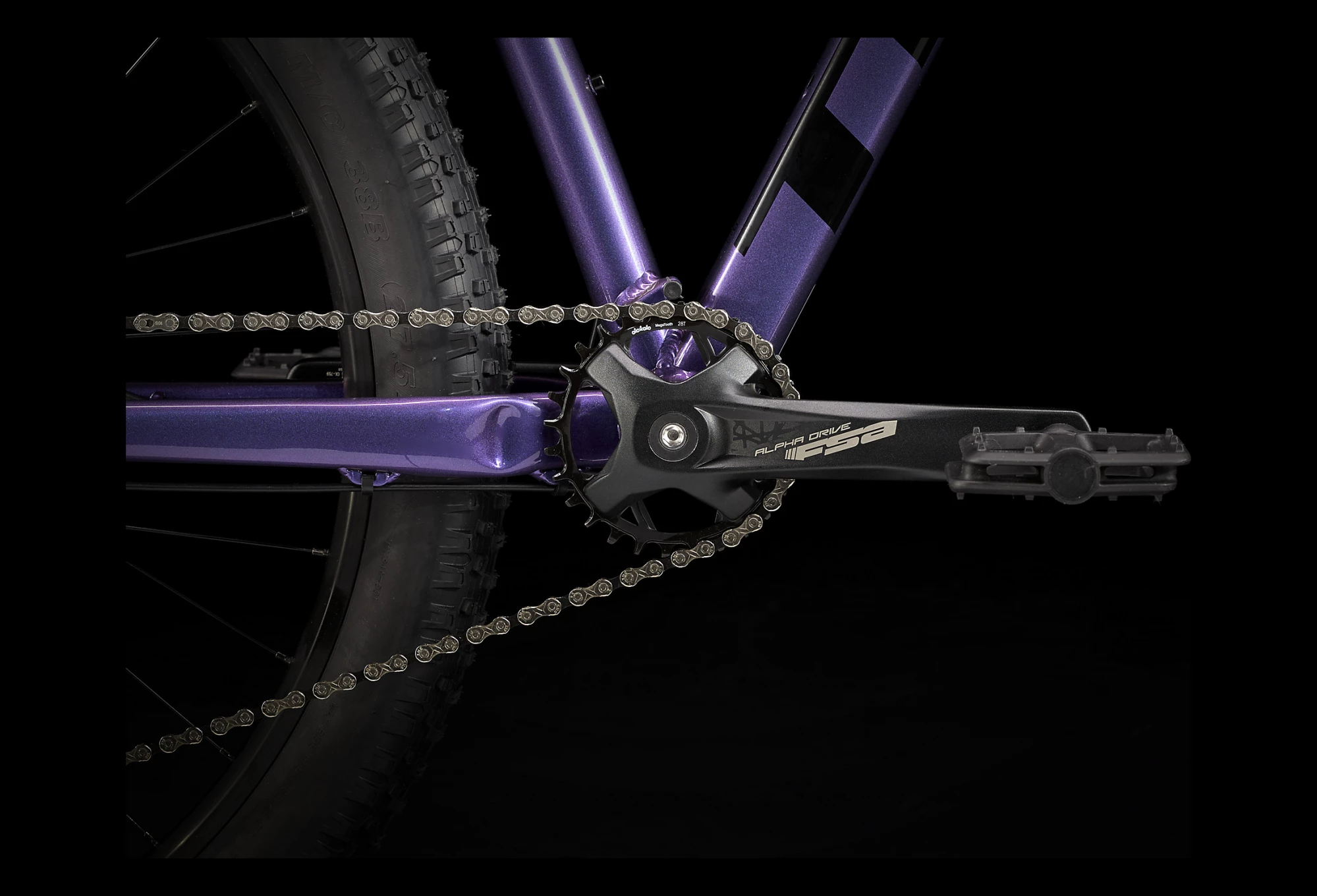 TREK ROSCOE 6 27.5+ SHIMANO DEORE 10V PURPLE FLIP/TREK BLACK 2021 6 TREK ROSCOE 6 27.5+ SHIMANO DEORE 10V PURPLE FLIP/TREK BLACK 2021 – Image 6