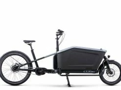 Vélo Electrique CUBE Cargo Hybrid 500 Flashgrey´n´black 2023
