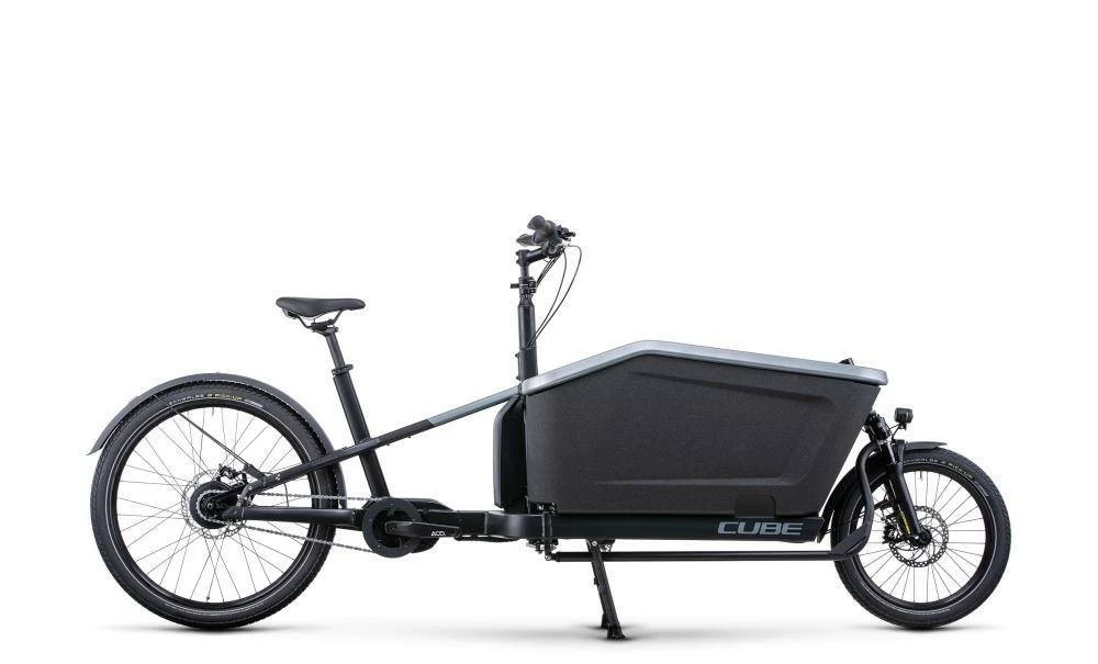 Vélo Electrique CUBE Cargo Hybrid 500 Flashgrey´n´black 2023 1 Vélo Electrique CUBE Cargo Hybrid 500 Flashgrey´n´black 2023