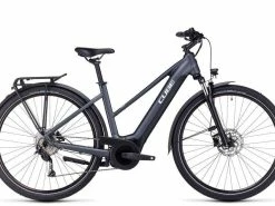 Vélo Electriques Cube Touring Hybrid ONE 625 Grey´n´white 2023